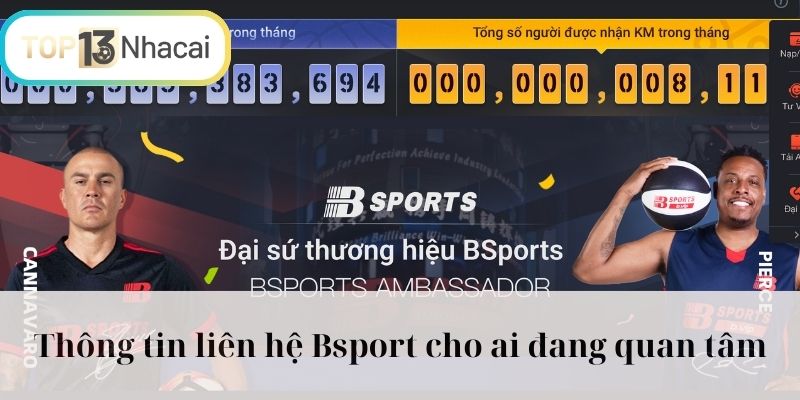 Thông tin liên hệ BSPORT cho ai đang quan tâm